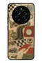 Realme 12 Glossy Phone Case with Retro Road Racing Design