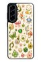 Samsung A57 Glossy Phone Case with Lucky Star Charms Design