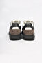 Men's Breathable Mesh and Suede Detailed Comfortable Sole Brown Sneaker - 5