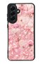 Samsung A56 Pink Lace Romance Design Glossy Phone Case