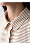 Striped Women's Shirt Tunic - 3