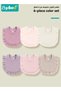 6-Pack Muslin Baby Bibs, Baby Bandana Drool Bibs. Toddler Feeding Bibs, 100% Cotton Baby Bib for Drooling and Teething, Absorbent Bandana Bibs for Unisex Baby Boys and Girls 0-12 Months - 4