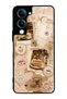 Vivo Y19 Glossy Phone Case with Café Love Letters Design