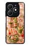 حافظة هاتف لامعة بتصميم Tecno Spark 20 Berry Matcha Corner