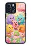 حافظة هاتف لامعة بتصميم Monster Picnic Party لهاتف iPhone 13 Pro Max