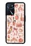 Oppo A16 Rose Gold Glam Design Glossy Phone Case