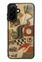 Samsung A26 Glossy Phone Case with Retro Road Racing Design