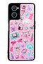 Oppo A96 Y2K Sticker Dreams Design Glossy Phone Case