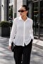 Women's Hidden Button Closure Detailed Shirt 265248