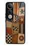 Vivo V50 Lite Racing Leather Club Design Glossy Phone Case