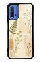 Xiaomi Redmi 9t Glossy Phone Case with Pressed Meadow Design