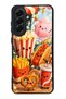 Samsung A56 Fun Food Party Design Glossy Phone Case
