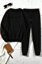 Unisex Simppli City Design Printed Crew Neck Sweatshirt - 2-Piece Tracksuit Set