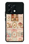 Xiaomi Poco X6 Pro Parisian Sweet Quilt Design Glossy Phone Case