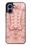 Oppo A6T Pink Corset Coquette Design Glossy Phone Case