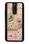 Xiaomi Redmi 8 Glossy Phone Case with Matcha Berry Quilt Design