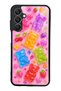 Samsung A25 Candy Bear Fruits Design Glossy Phone Case