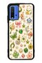 Xiaomi Redmi 9t Glossy Phone Case with Lucky Star Charms Design