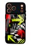iPhone 17 Pro Max Neon District Design Glossy Phone Case