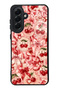 Samsung A56 Glossy Phone Case with Cherry Lace Fantasy Design