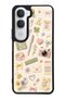 Vivo Y31 Floral Study Notes Design Glossy Phone Case