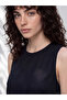 Özmarka New Season Black Modal Blend Women's Dress - 3