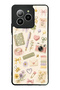 Omix X7 Floral Study Notes Design Glossy Phone Case
