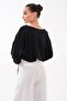 Women's Boat Neck Skirt Pleated Modal Sweatshirt 265201 - - 5