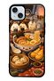 iPhone 15 Plus Ramen Bento Club Design Glossy Phone Case