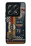 Xiaomi Mi 14t Pro Old School Racing Design Glossy Phone Case
