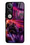 Vivo V50 Lite Purple Apex Design Glossy Phone Case