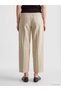 Seray New Season Beige Carrot Fit Women's Jean Trousers - 4