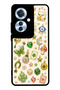 Oppo Reno 11F Glossy Phone Case with Lucky Star Charms Design