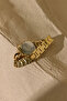 Beige/gold accg1415 chain strap wristwatch 34mm - 4
