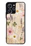 Xiaomi Redmi 12 Glossy Phone Case with Wildflower Letters Design