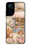 Xiaomi Redmi A5 Glossy Phone Case with Paris Café Bloom Design