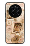 Realme 12 Café Love Letters Design Glossy Phone Case