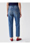 Indigo Petite Mom Fit Women's Jean Pants - 5