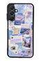 Samsung A25 Pastel Travel Diary Design Glossy Phone Case