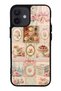 iPhone 12 Mini Parisian Sweet Quilt Design Glossy Phone Case