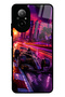 Realme 12 Lite Purple Apex Design Glossy Phone Case