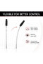TRIO Disposable Eyelash Brushes, 100 Count | Soft Mascara Disposable, Spoolie Wand - 5