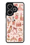 Xiaomi Redmi 13 4g Rose Gold Glam Design Glossy Phone Case