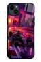 iPhone 14 Plus Purple Apex Design Glossy Phone Case