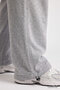 Gray Melange Elastic Men's Baggy Sweatpants - 82200 - 4