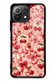 Xiaomi Mi 11 Lite Glossy Phone Case with Cherry Lace Fantasy Design