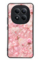 Xiaomi Redmi Note 15 Pro 4g Glossy Phone Case with Pink Lace Romance Design