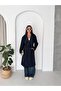 Double-Breasted Collar Long Trench Coat 1.20m - 4