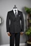 Exclusive Double-Breasted Suit Black