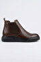 Genuine Leather Brown Ultra Comfortable Chelsea Men's Boots Luass30Al0047 - 3